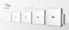 最大1000kWh(200kWh*5基)設置可能