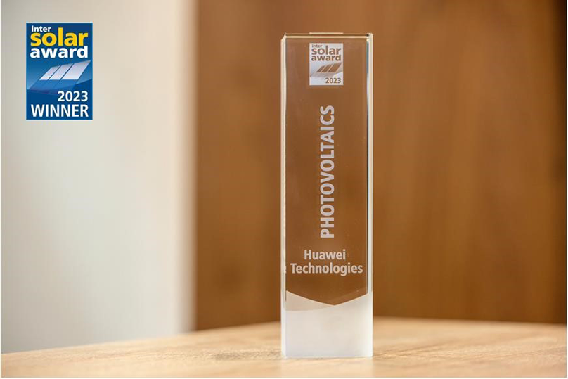 L'inverter fotovoltaico intelligente FusionSolar SUN2000-330KTL vince l'Intersolar AWARD