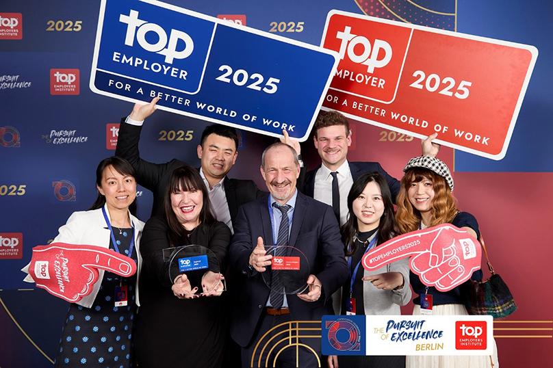 Huawei Europe reçoit la certification Top Employer 2025 pour la sixième année consécutive 