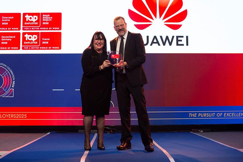 Huawei Europe reçoit la certification Top Employer 2025 pour la sixième année consécutive 