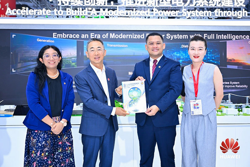 ASEAN Centre for Energy and Huawei Join Hands to Accelerate the Clean Energy Transition at SNEC 2025