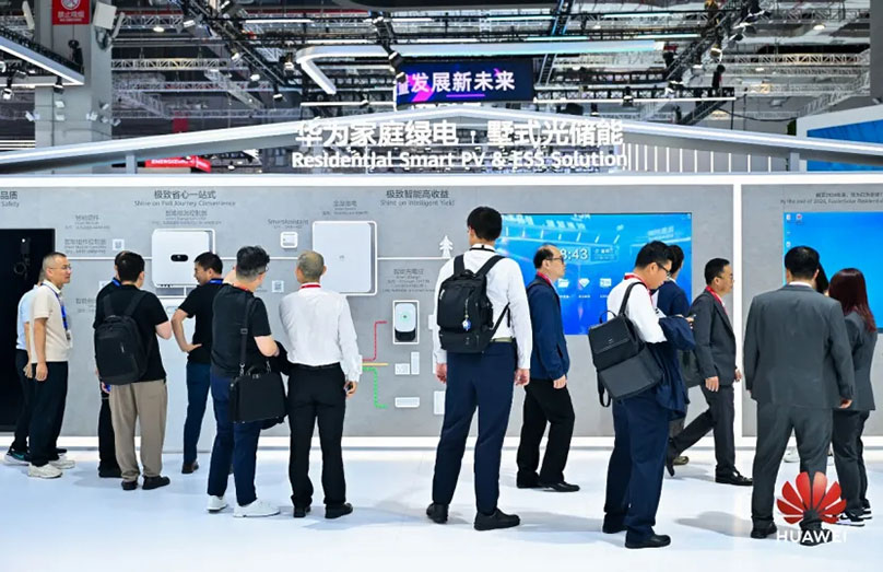 铸就高质量 | 华为数字能源携国际领先全场景光储解决方案亮相SNEC光伏大会