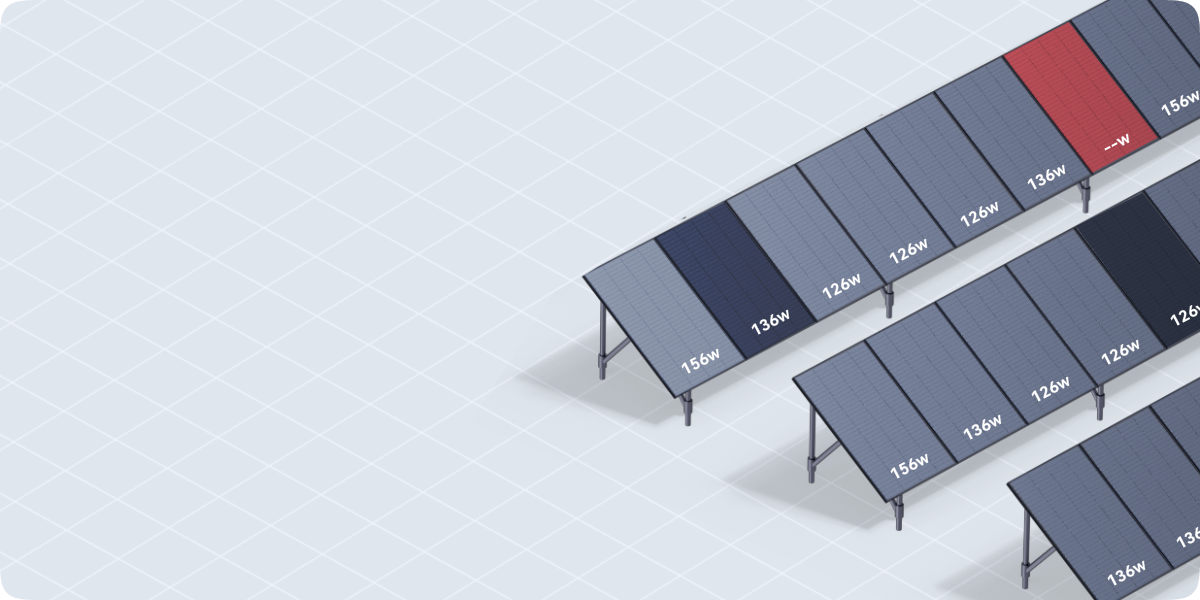 Easily detect failures in PV modules.