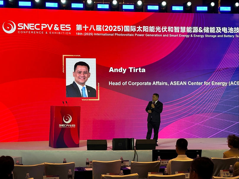 ASEAN Centre for Energy and Huawei Join Hands to Accelerate the Clean Energy Transition at SNEC 2025